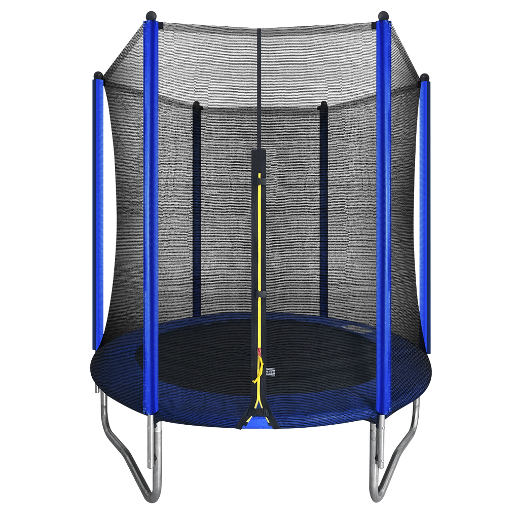 Dellonda Heavy-Duty Outdoor Trampoline with Safety Enclosure Net 6ft