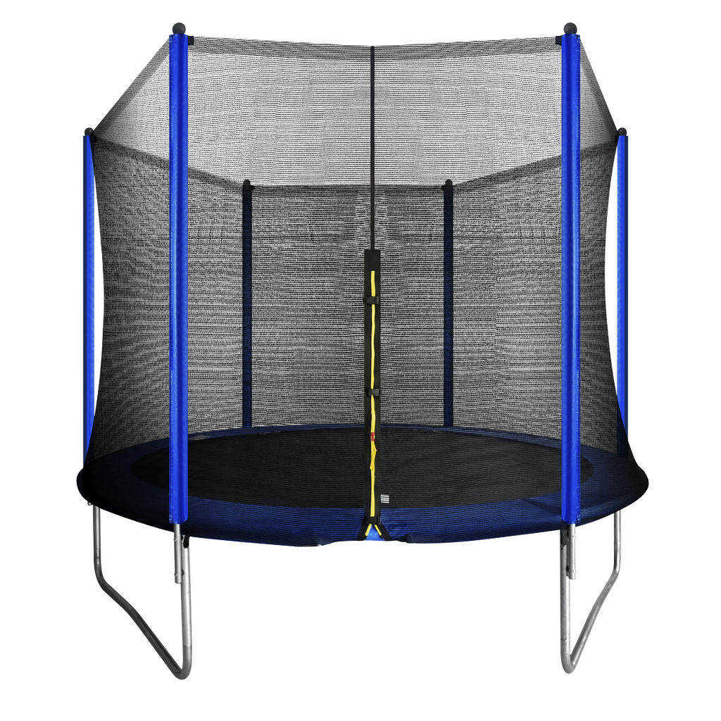 Dellonda Heavy-Duty Outdoor Trampoline with Safety Enclosure Net 10ft