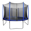 Dellonda Heavy-Duty Outdoor Trampoline with Safety Enclosure Net 12ft