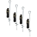 Dellonda Trampoline Anchor Kit 4pc