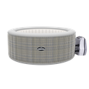 Dellonda 4-6 Person Inflatable Hot Tub/Spa with Smart Pump - Rattan Effect