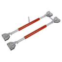 Sealey Door Restraining Bars - Pack of 2