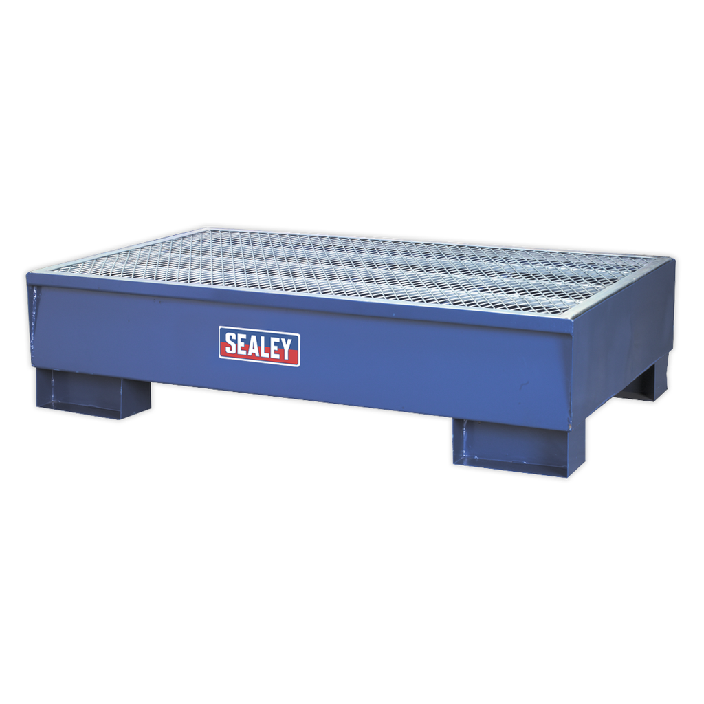 Steel Barrel Bund/Spill Pallet 1340 x 800 x 335mm