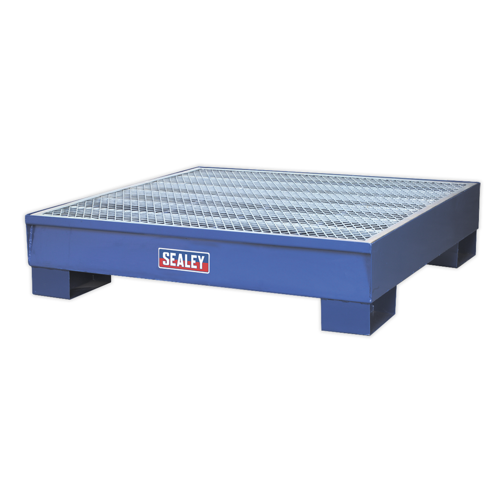 Sealey Steel Barrel Bund 1200 x 1200 x 275mm