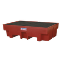 Polyethylene Barrel Bund/Spill Pallet 1220 x 820 x 330mm