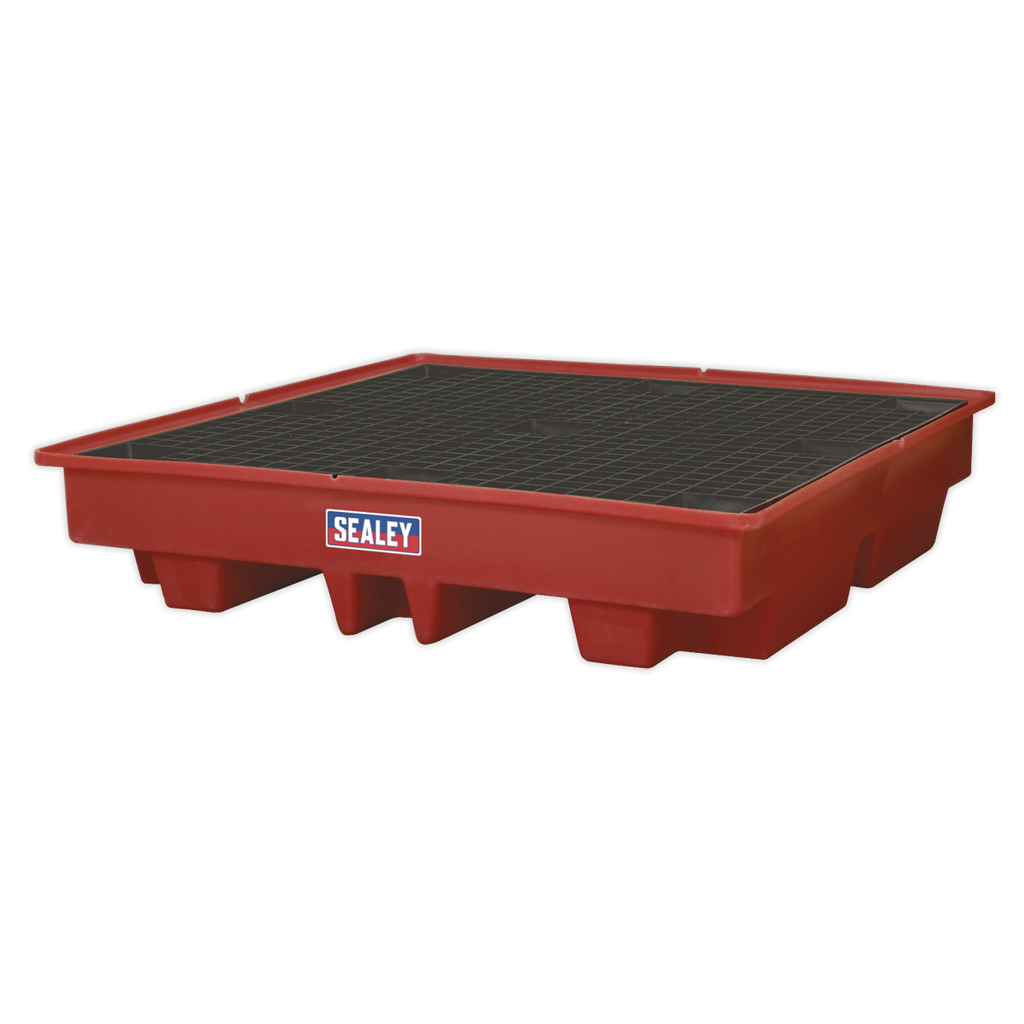 Polyethylene Barrel Bund/Spill Pallet 1280 x 1280 x 275mm