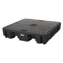 4 Drum Polyethylene Barrel Bund/Spill Pallet 1380 x 1290 x 280mm