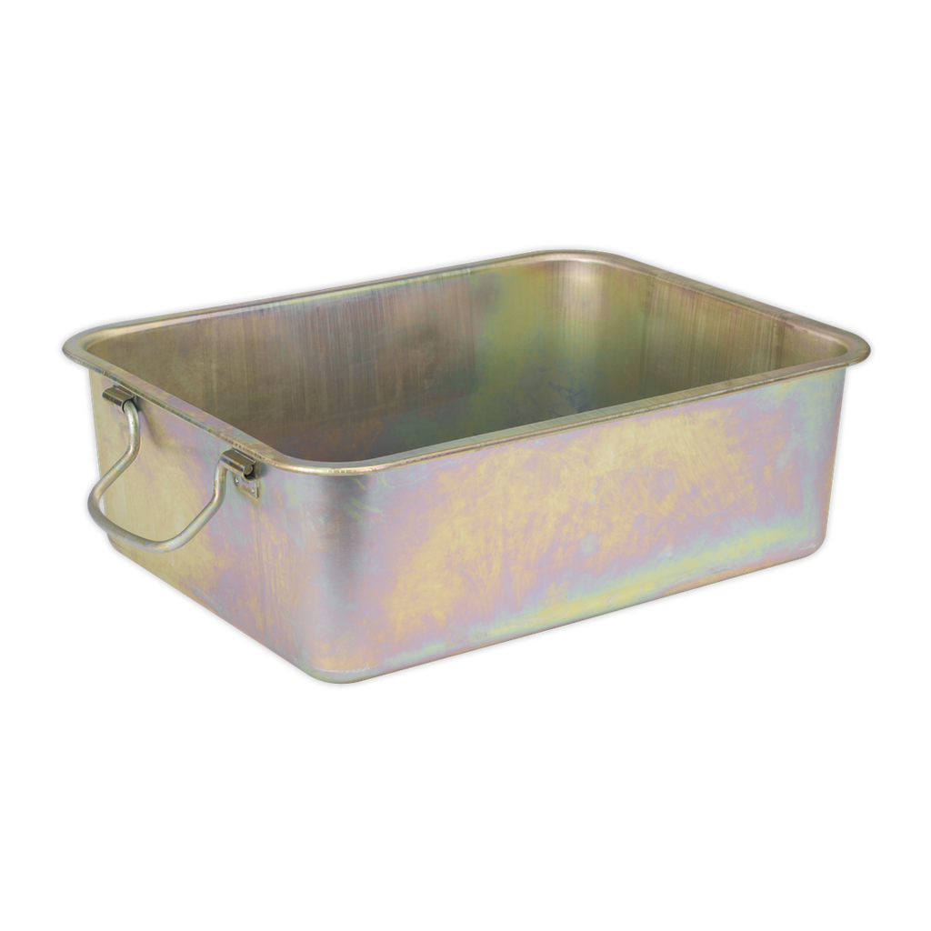 Sealey Metal Drain Pan 16L