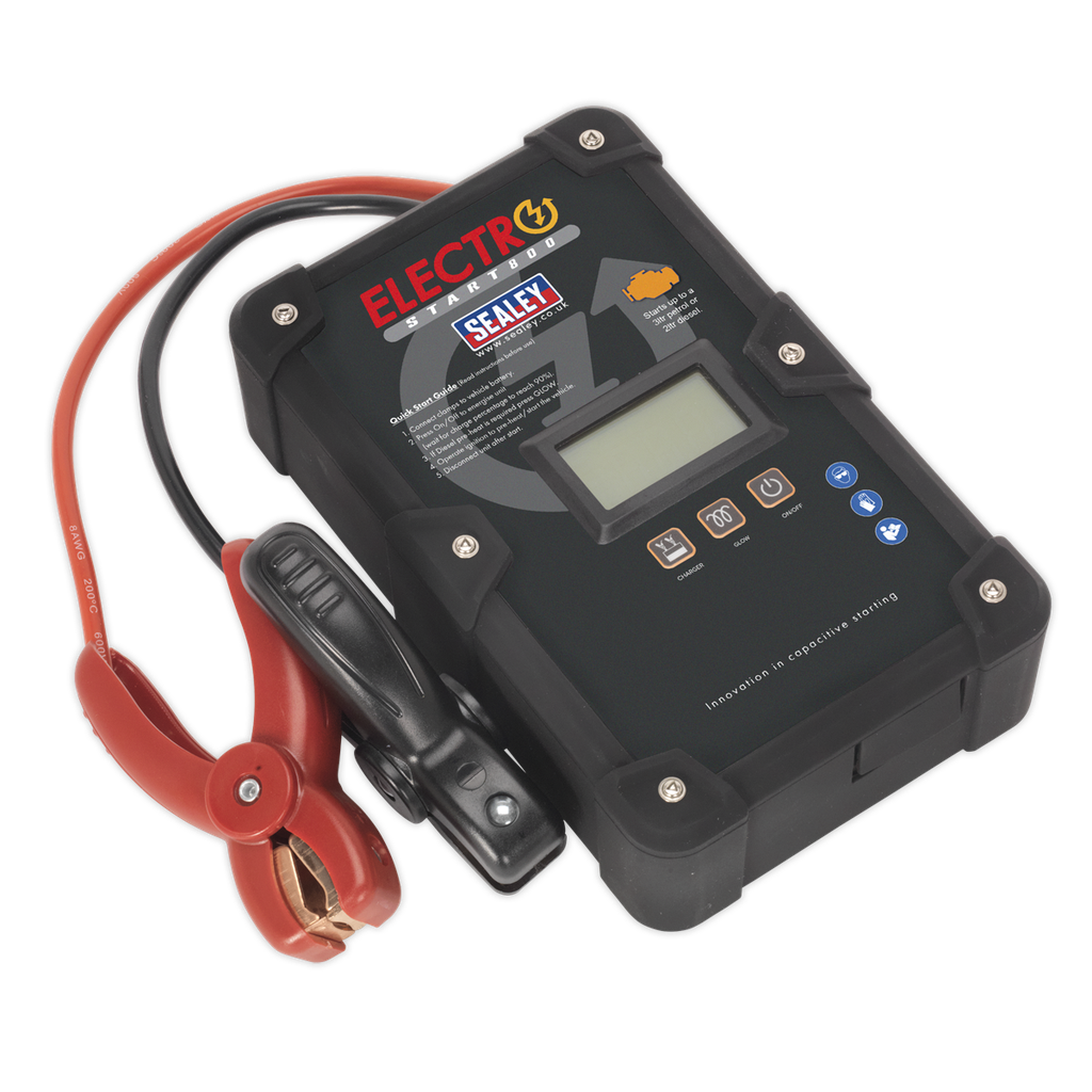 Sealey 12V ElectroStart® Batteryless Power Start 800A
