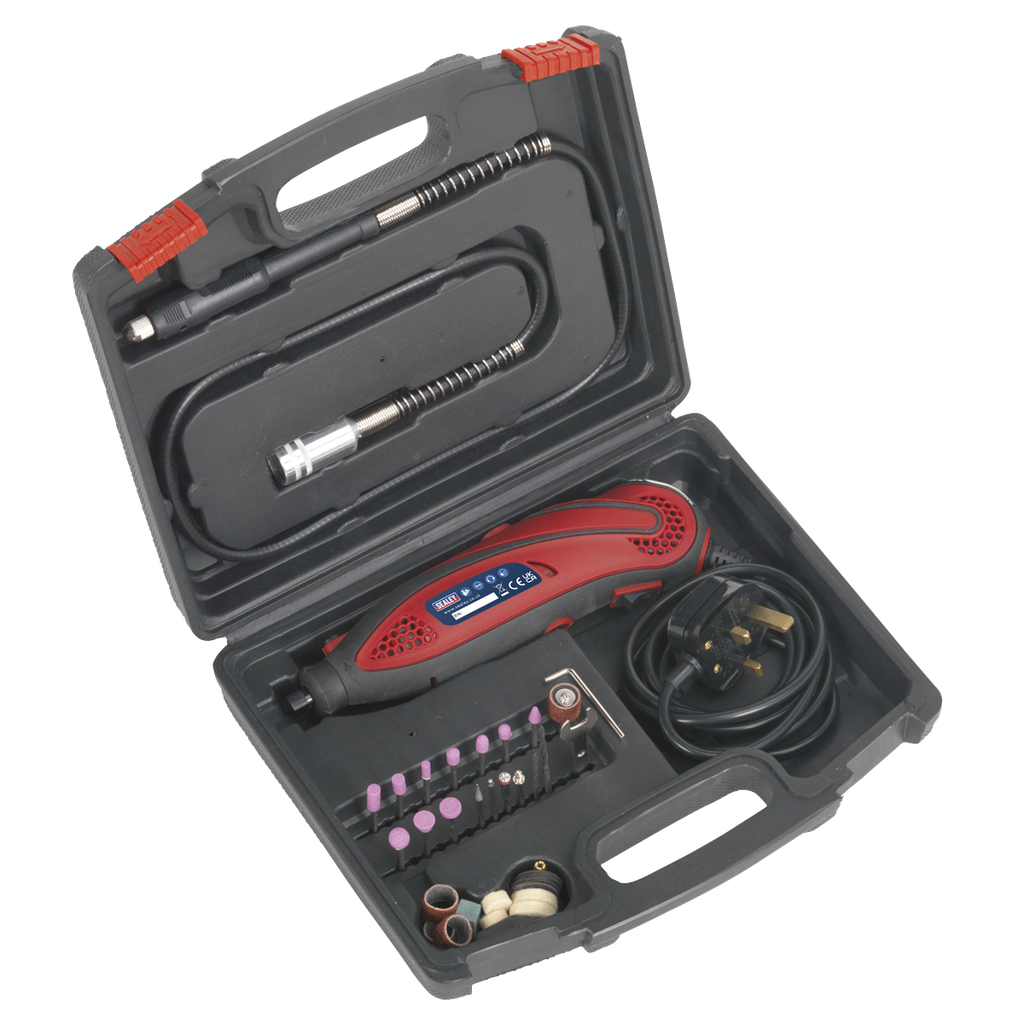 Sealey Multipurpose Rotary Tool & Engraver Kit 230V 40pc
