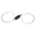 Emergency Fuel Transfer Syphon Pump for Petrol/Diesel/Water/Low Viscosity Fluids with 2m Hose