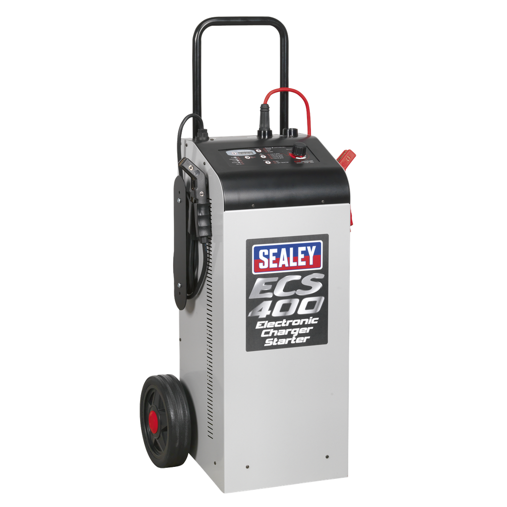 Sealey 12/24V Electronic Charger Maintainer/Starter 75/400A