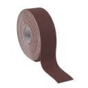 Sealey Engineer's Emery Roll 80Grit 50mm x 50m - Brown