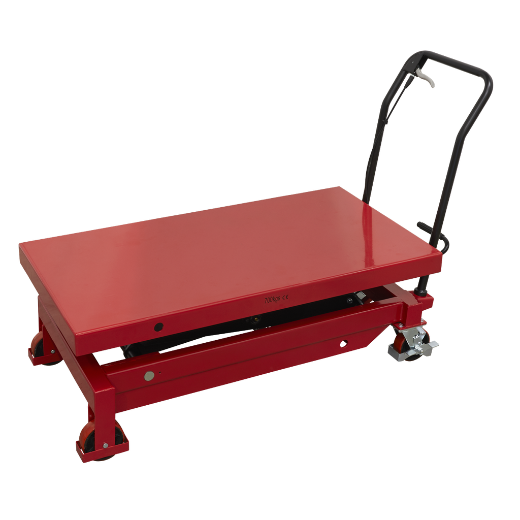 High Lift EV Battery Lift/Hydraulic Platform Truck 700kg Capacity