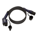 Sealey EV Charging Cable Type 1 to Type 2 16A (3.7KW) 5m