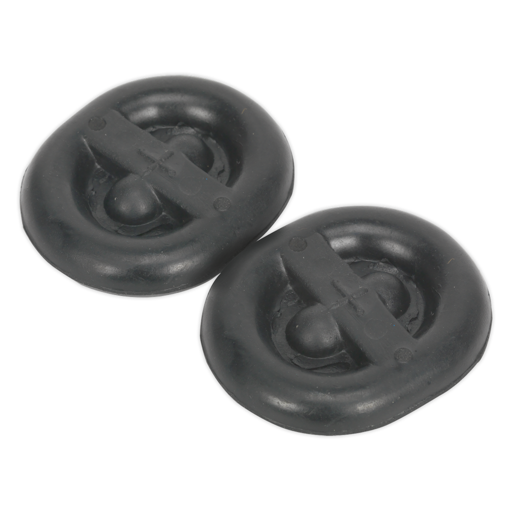 Sealey Exhaust Mounting Rubbers L62 x D54 x H13.5 - Pack of 2