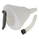 Sealey Funnel with Closing Lid 200mm