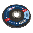 Sealey 115mm Zirconium Flap Disc 120Grit 22mm Bore