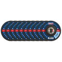 115mm Zirconium Flap Discs 60Grit 22mm Bore - Pack of 10