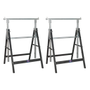 Sealey Fold Down Telescopic Trestle 200kg Capacity - Pair