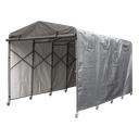 Extending Steel Garage Extension 2.5 x 4.5 x 2.5m