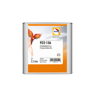 2.5ltr Glasurit 922-136 CV Top Coat Hardener Fast (Each)