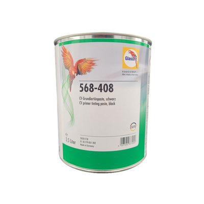3.5ltr Glasurit 568-408 Black Primer Tinting Paste (Each)