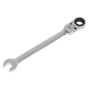 Sealey Premier Flexi-Head Ratchet Combination Spanner 10mm