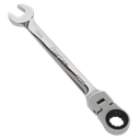 Sealey Premier Flexi-Head Ratchet Combination Spanner 13mm