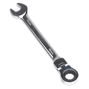 Sealey Premier Flexi-Head Ratchet Combination Spanner 18mm