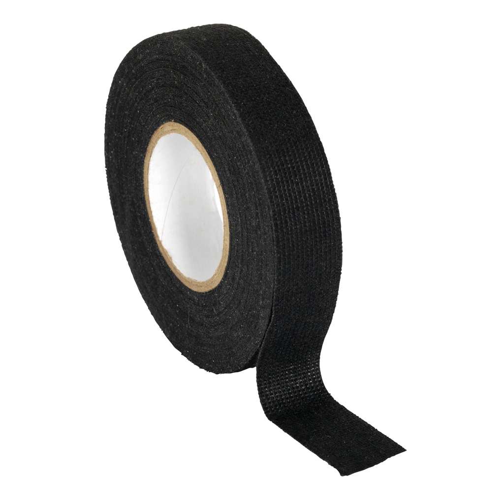 Sealey Fleece Tape 19mm x 15m - Black