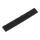 Polypropylene Floor Tile Edge 400 x 60mm, Black Female - Pack of 6