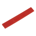 Sealey Polypropylene Floor Tile Edge 400 x 60mm, Red Male - Pack of 6