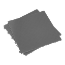 Polypropylene Floor Tile 400 x 400mm, Grey Treadplate - Pack of 9