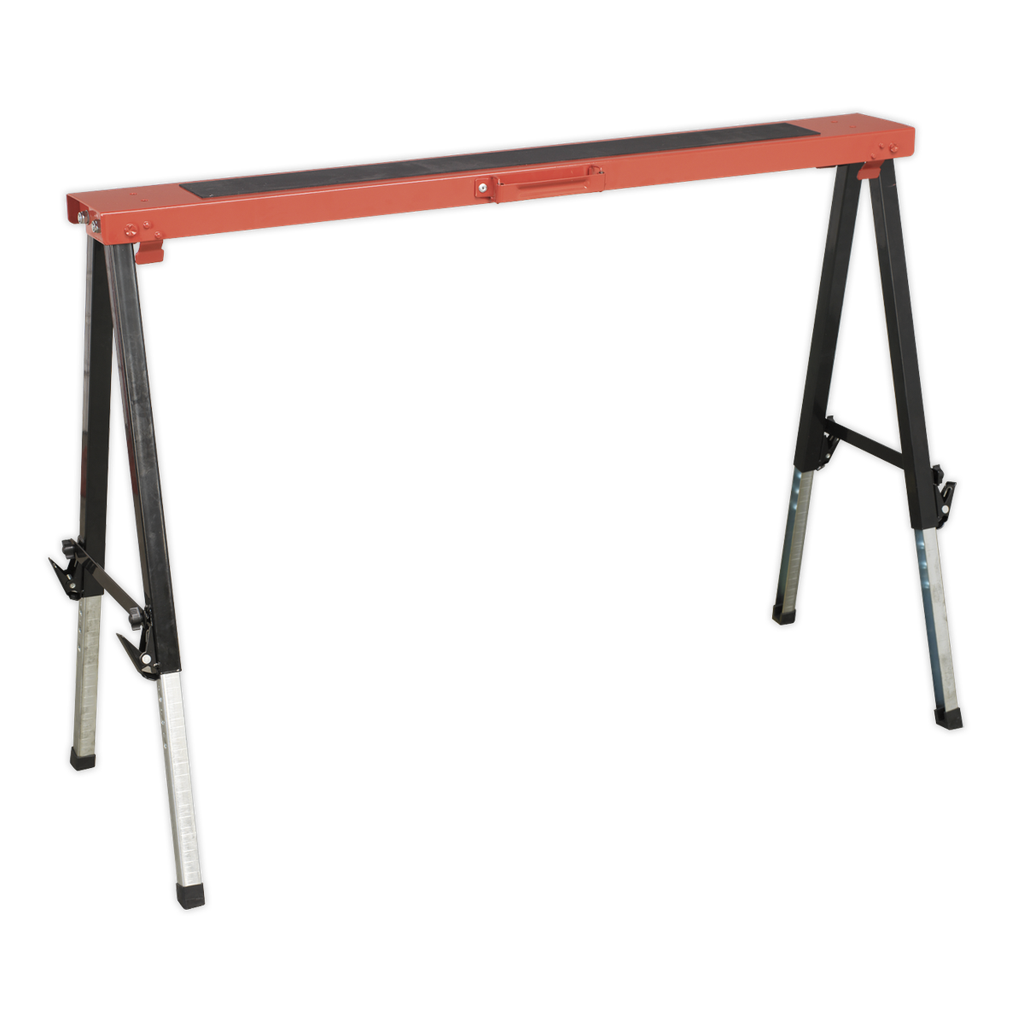 Sealey Fold Down Trestle with Adjustable Legs 150kg Capacity