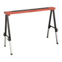 Fold Down Trestle with Adjustable Legs 150kg Capacity