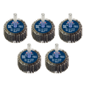 Sealey 40 x 20mm Abrasive Flap Wheel on 6mm Shaft 60Grit - Pack of 5
