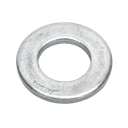 Sealey Zinc Plated Form A Flat Washer M12 x 24mm, DIN 125 - Pack of 100