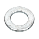 Sealey Zinc Plated Form A Flat Washer M20 x 37mm, DIN 125 - Pack of 50