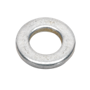 Sealey Zinc Plated Form A Flat Washer M6 x 12mm, DIN 125 - Pack of 100