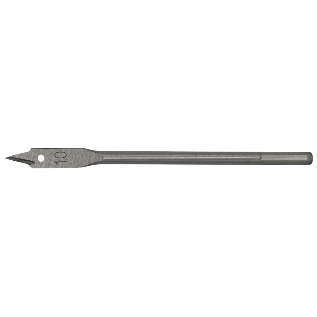 Sealey Worksafe® Flat Wood Drill Bit 10mm x 152mm