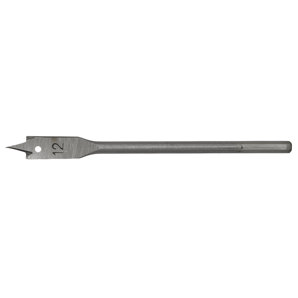 Sealey Flat Wood Drill Bit 12mm x 152mm