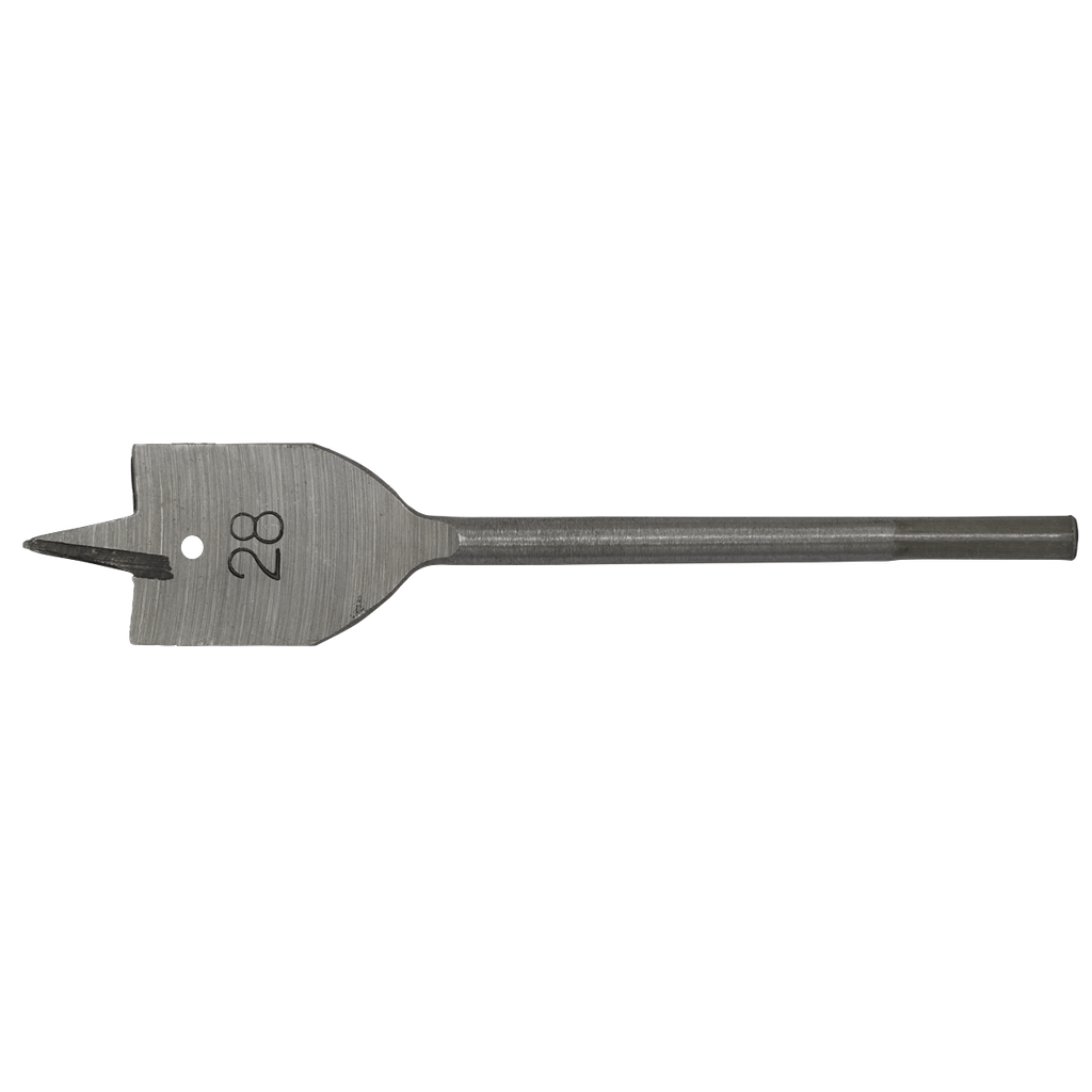 Sealey Worksafe® Flat Wood Drill Bit 28mm x 152mm