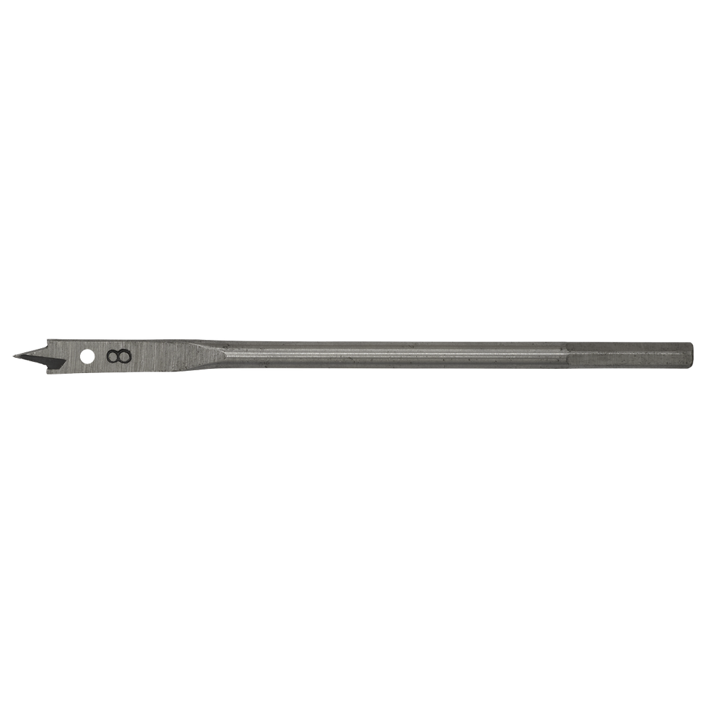 Sealey Flat Wood Drill Bit 8mm x 152mm