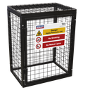 Sealey Gas Cylinder Safety Cage -  2 x 19kg