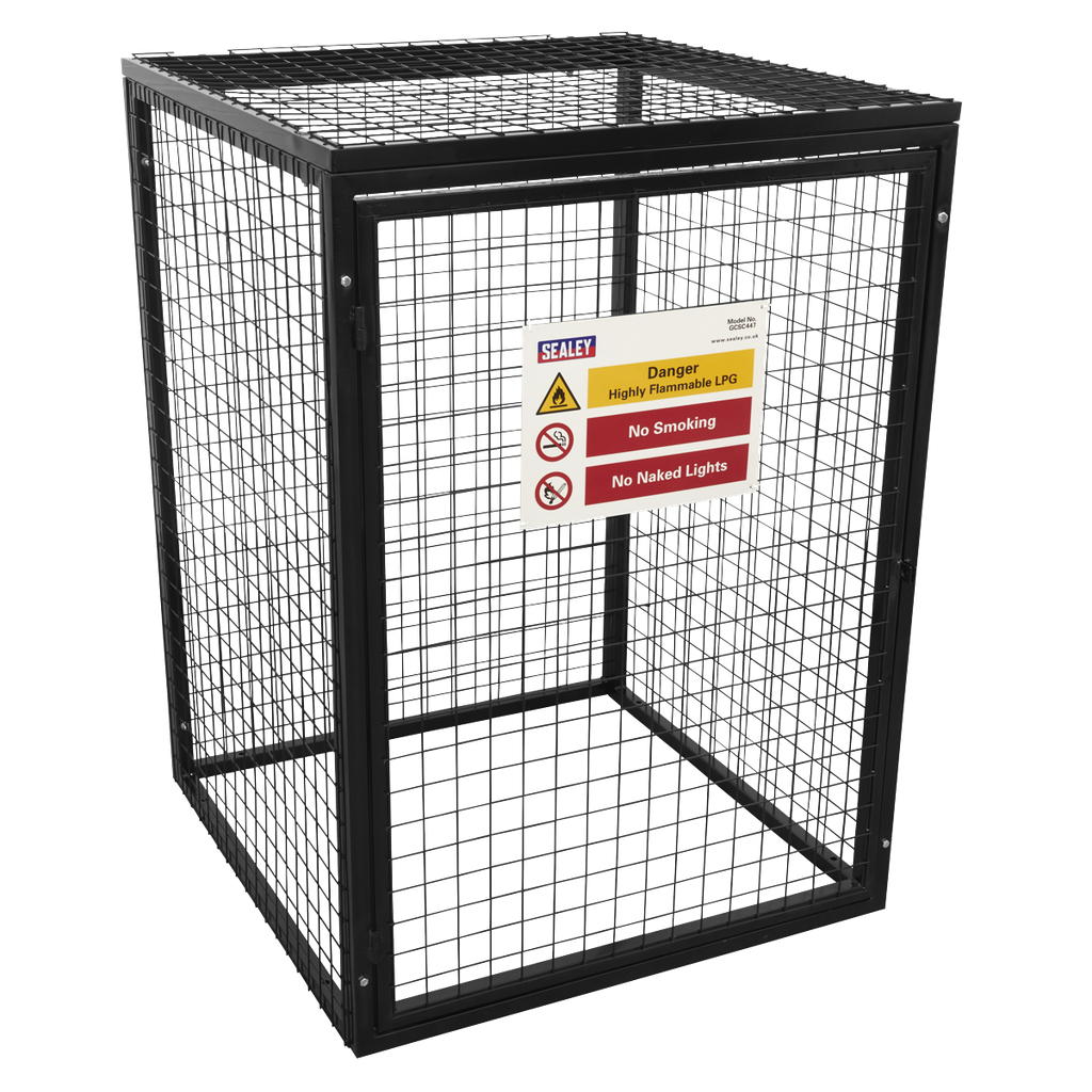 Sealey Gas Cylinder Safety Cage - 4 x 47kg
