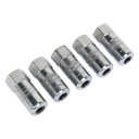 Sealey 4-Jaw Heavy-Duty Hydraulic Connector 1/8"BSP - Pack of 5
