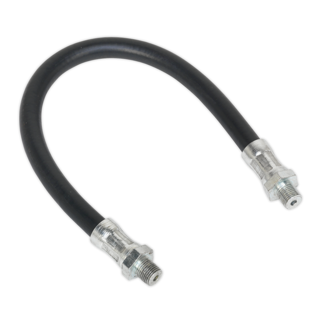 Sealey Flexible Rubber Grease Gun Delivery Hose 300mm 1/8"BSP