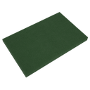 Sealey Worksafe® Green Scrubber Pads 12 x 18 x 1" - Pack of 5