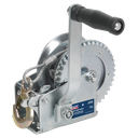Sealey Geared Hand Winch with Cable 540kg Capacity